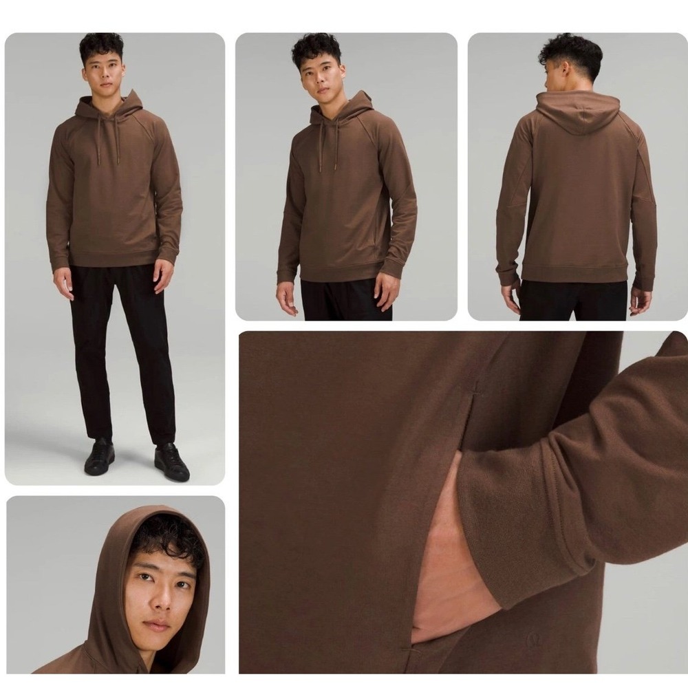 Lululemon City Sweat Pullover Hoodie  Dark Mocha Brown SZ small
